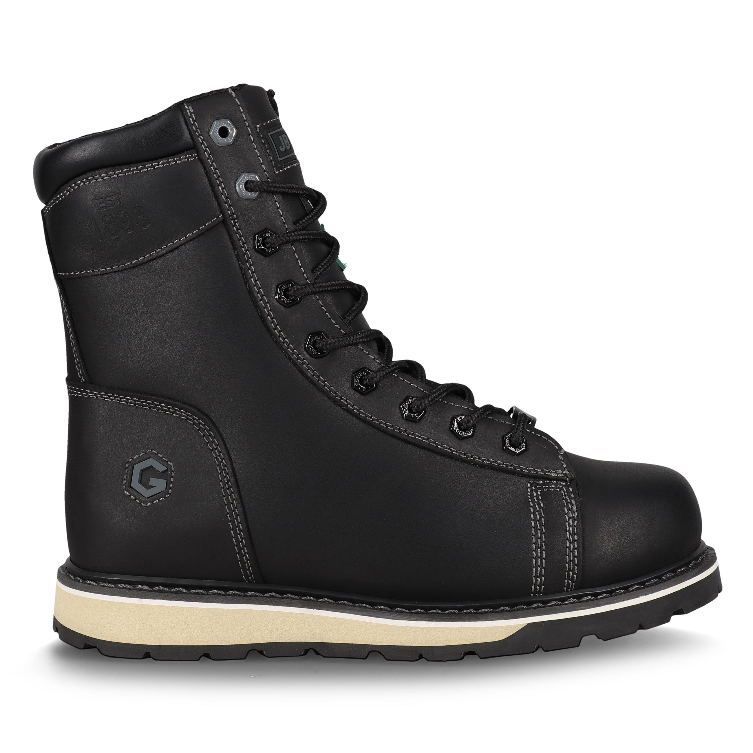 Jb Goodhue Rigger 07885 Black Shoes